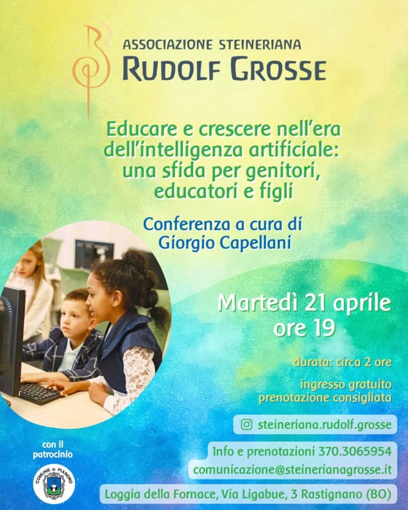 Conferenza educare crescere ia